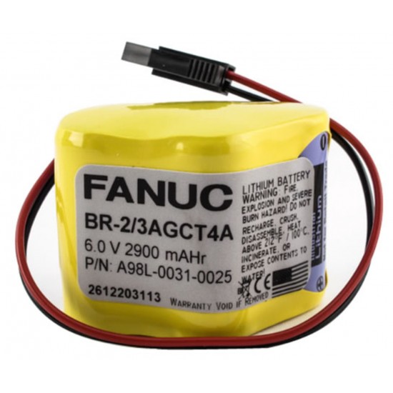 Replacement for GE Fanuc BR-2/3AGCT4A Battery Replacement for GE Fanuc BR-2/3AGCT4A Battery